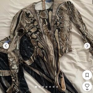 Mugler 2 piece snake set